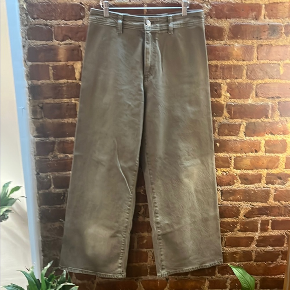 Universal Thread Wide Leg Pants - Olive